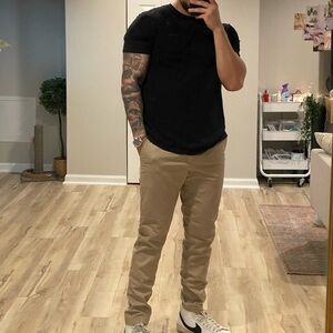 Express khaki chino pants skinny fit 32/30